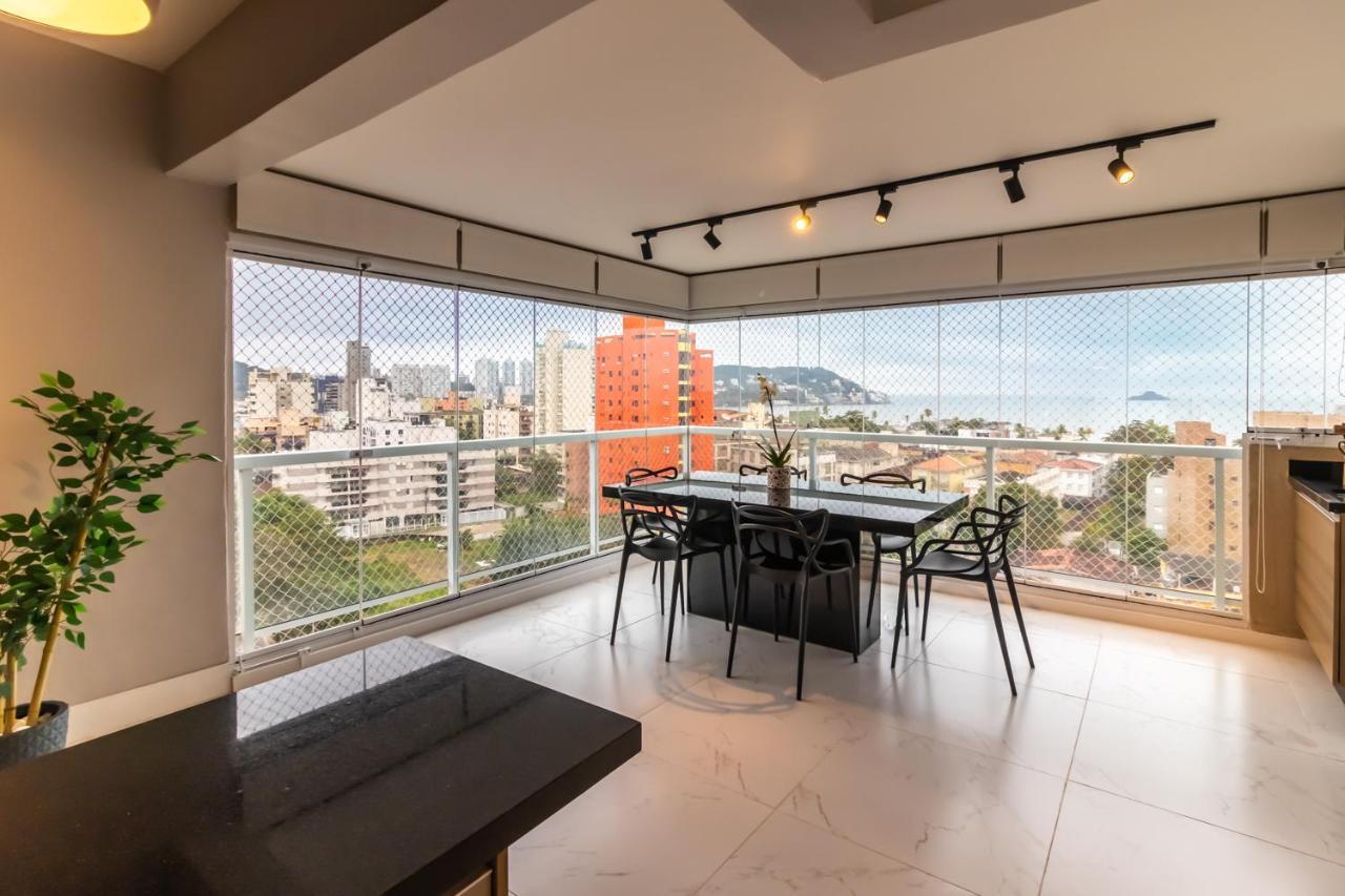 Apto Luxuoso Praia Da Enseada Guarujá Kültér fotó